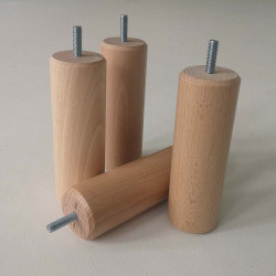Pieds Cylindriques bois