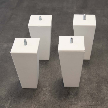 Pieds Triangulaires blanc