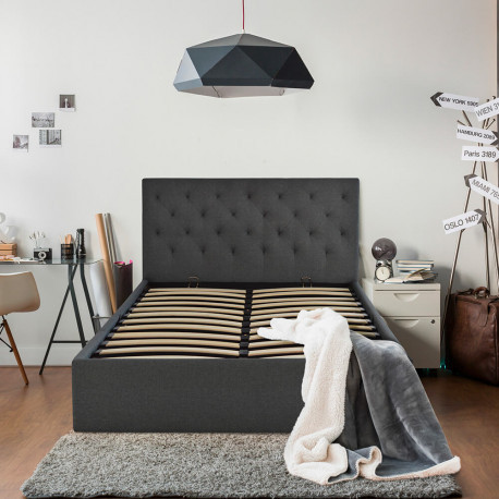 Lit coffre Cipriani 140x190 cm